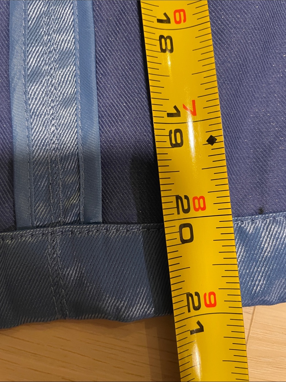 Ruby Rd. Shiny Light Blue Cropped Utility Jacket - Picture 12 of 12
